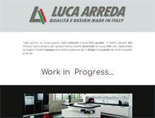 Tablet Screenshot of luca-arreda.com